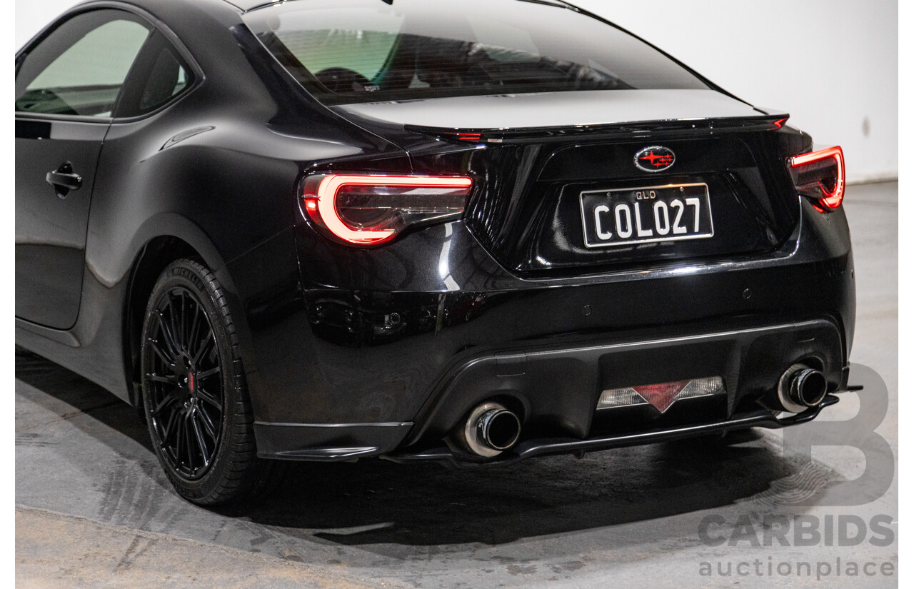 8/2013 Subaru BRZ ZC6 MY13 2d Coupe Crystal Black HKS Supercharged 2.0L - Modified