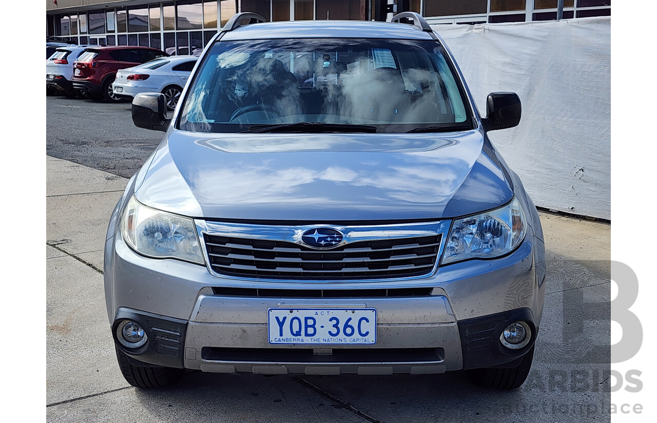 10/2009 Subaru Forester X MY09 4d Wagon Silver Or Chrome 2.5L