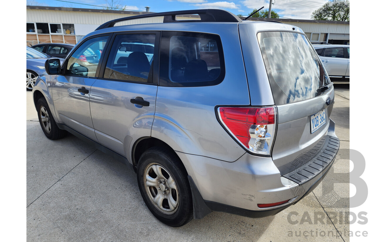 10/2009 Subaru Forester X MY09 4d Wagon Silver Or Chrome 2.5L