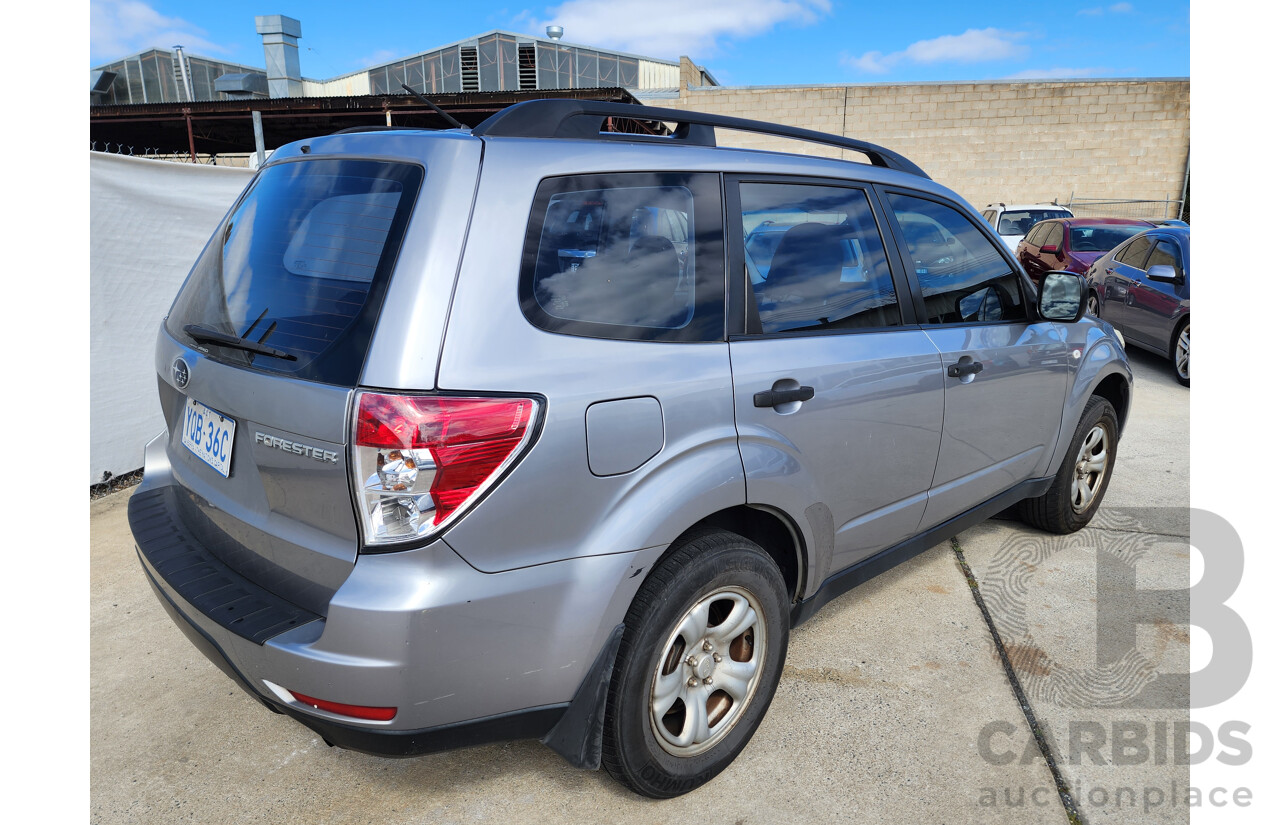 10/2009 Subaru Forester X MY09 4d Wagon Silver Or Chrome 2.5L