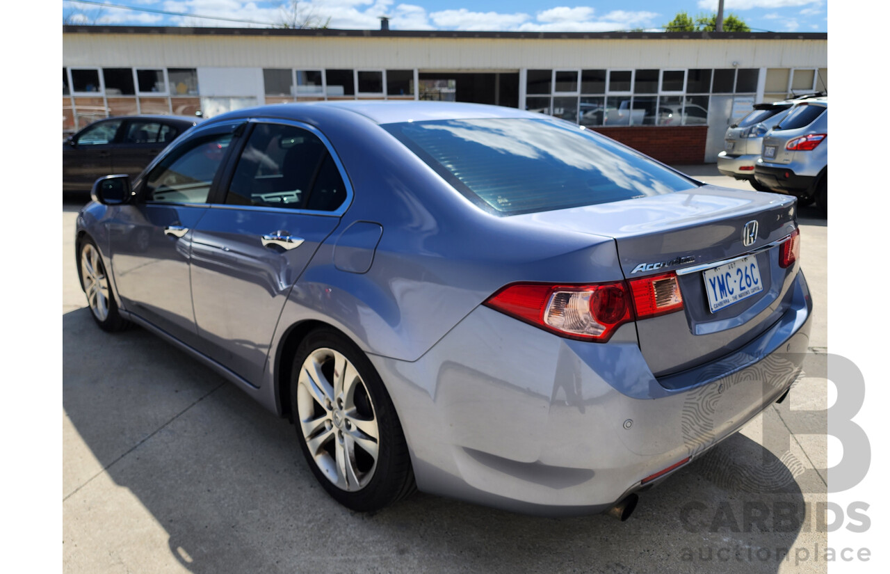 9/2012 Honda Accord EURO Luxury NAVI 10 MY12 4d Sedan Silver Or Chrome 2.4L