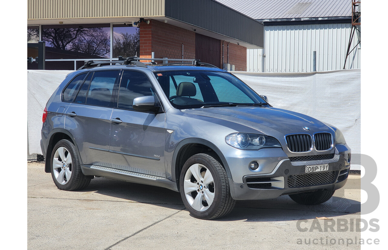 3/2008 Bmw X5 3.0d E70 4d Wagon Grey 3.0L