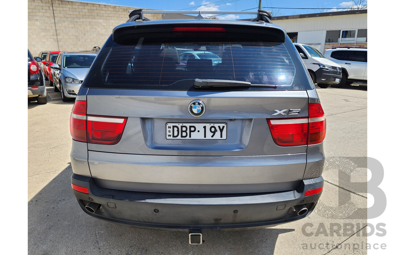 3/2008 Bmw X5 3.0d E70 4d Wagon Grey 3.0L