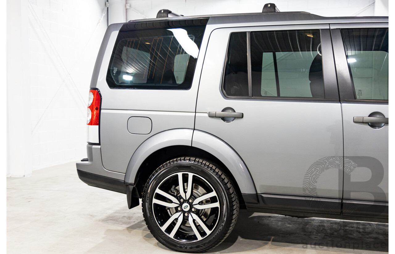 6/2012 Land Rover Discovery 4 3.0 SDV6 HSE MY12 4d Wagon Orkney Grey Metallic Twin Turbo Diesel 3.0L - 7 Seater