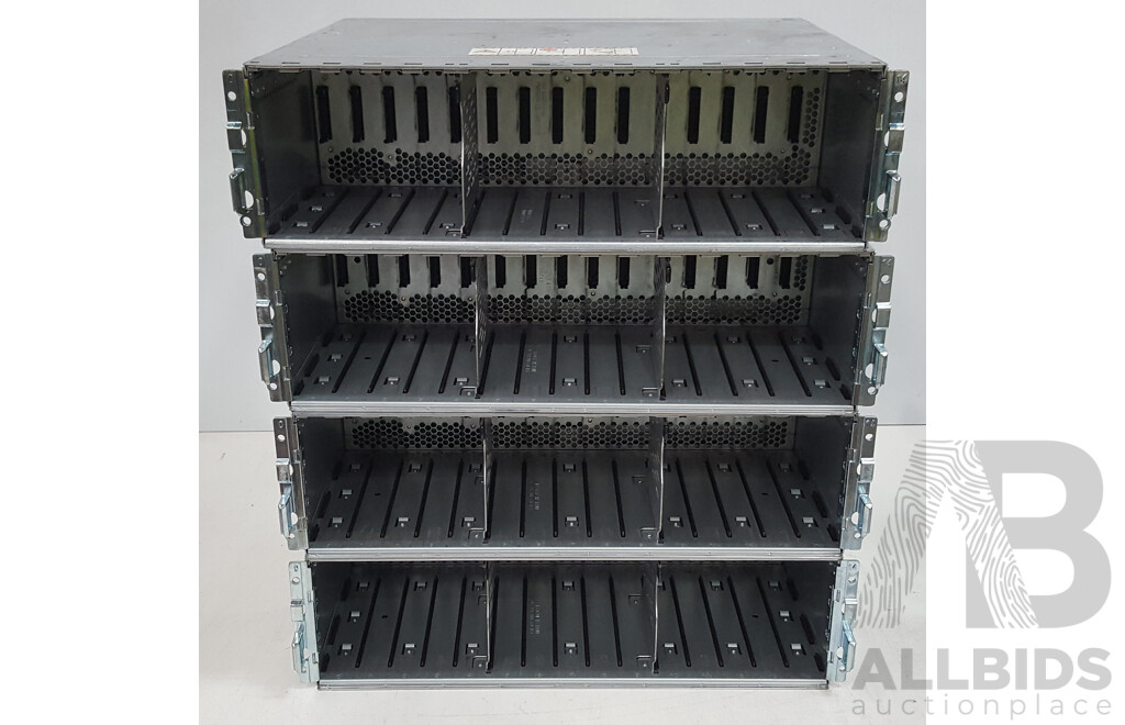 EMC (KTN-STL3) 15-Bay Hard Drive Array - Lot of Four