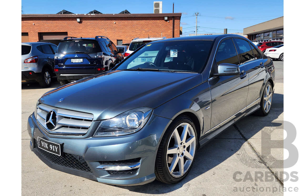 11/2011 Mercedes-Benz C250 CDI Avantgarde BE W204 MY11 4d Sedan Grey 2.1L