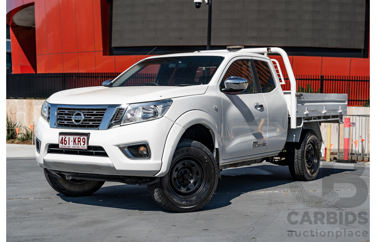 11/2016 Nissan Navara RX (4x4) NP300 D23 C/Chas White Turbo Diesel 2.3L