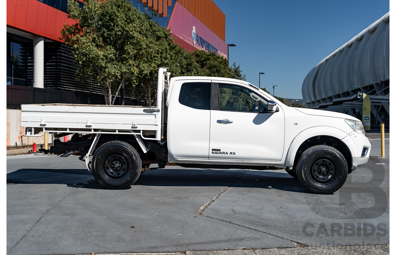 11/2016 Nissan Navara RX (4x4) NP300 D23 C/Chas White Turbo Diesel 2.3L