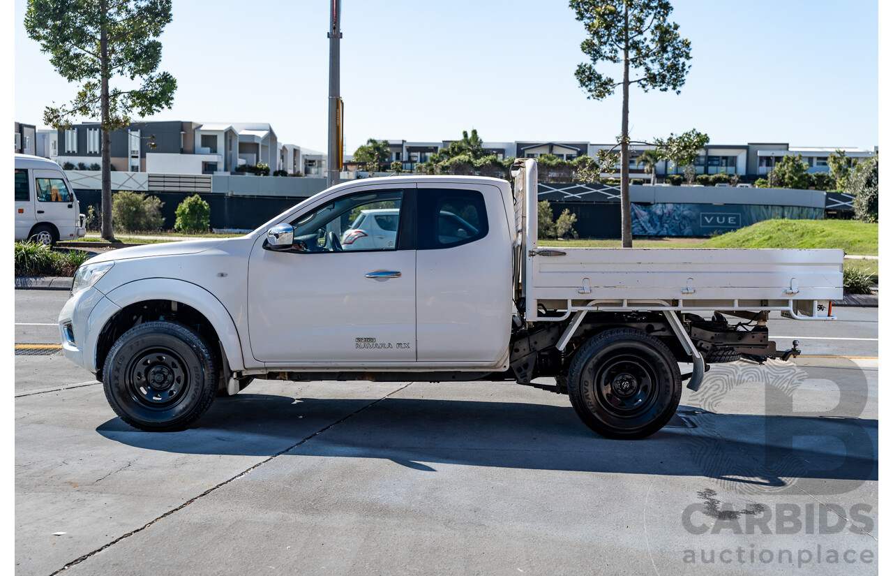 11/2016 Nissan Navara RX (4x4) NP300 D23 C/Chas White Turbo Diesel 2.3L