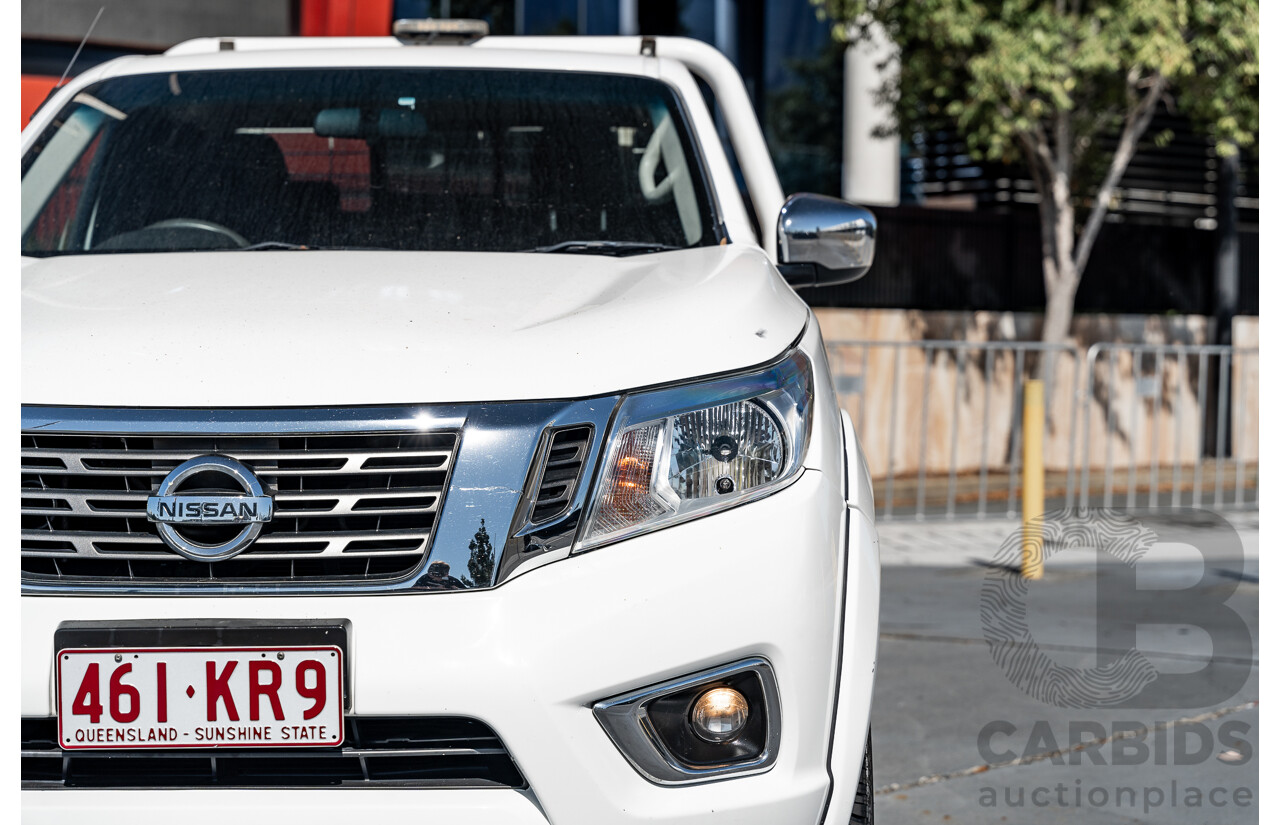 11/2016 Nissan Navara RX (4x4) NP300 D23 C/Chas White Turbo Diesel 2.3L