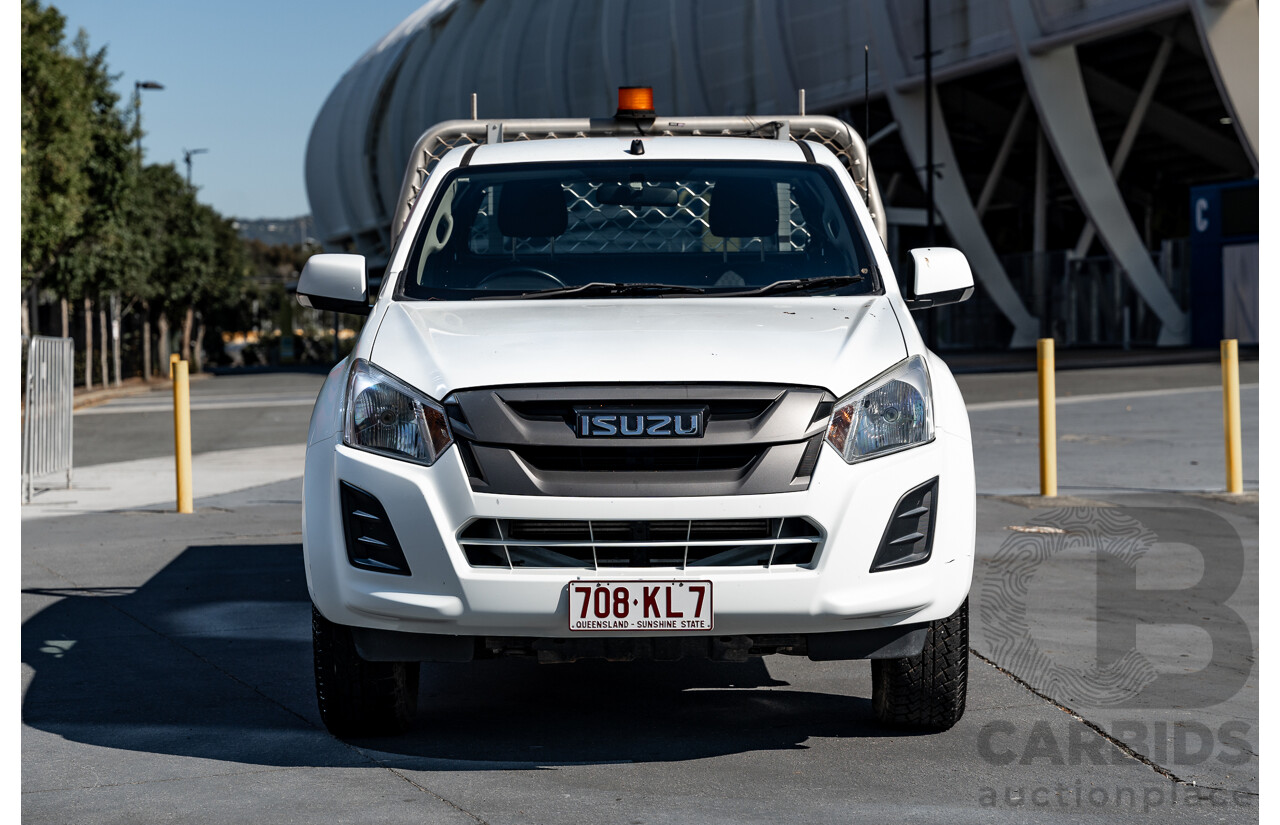 05/2018 Isuzu D-Max SX High Ride TF MY18 Space Cab Utility Splash White Turbo Diesel 3.0L