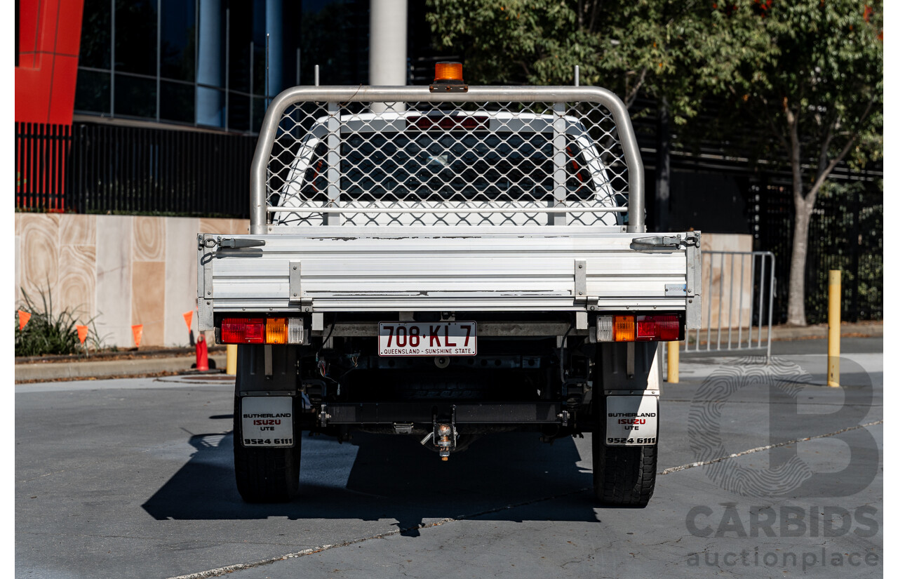 05/2018 Isuzu D-Max SX High Ride TF MY18 Space Cab Utility Splash White Turbo Diesel 3.0L