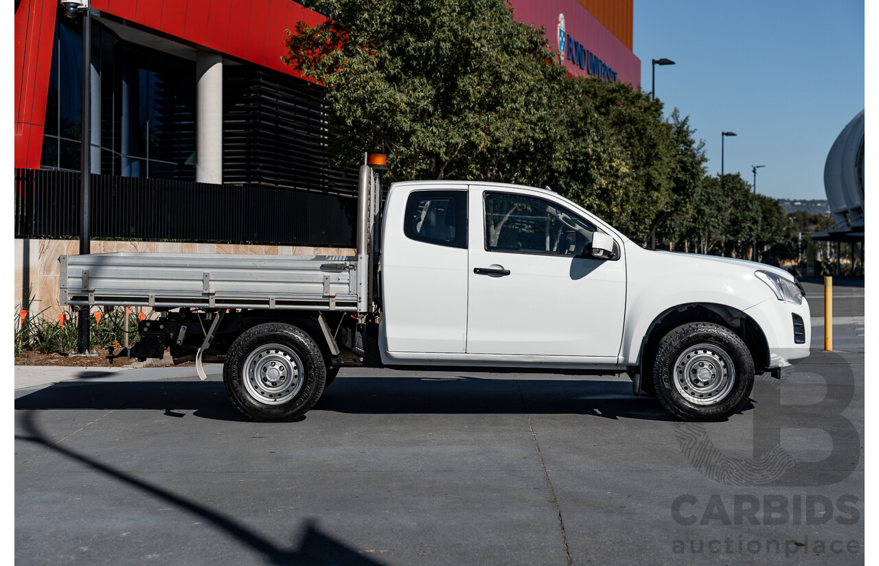 05/2018 Isuzu D-Max SX High Ride TF MY18 Space Cab Utility Splash White Turbo Diesel 3.0L