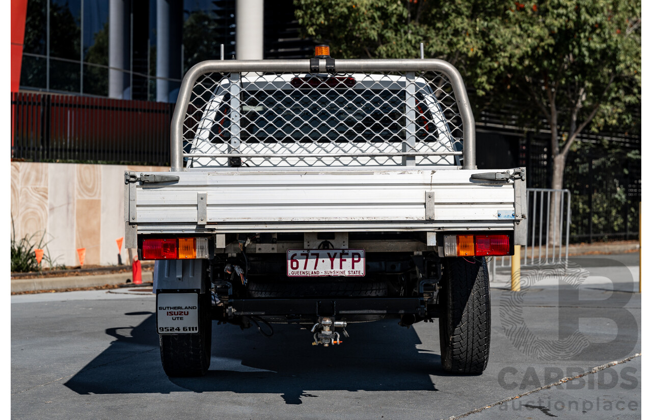 4/2019 Isuzu D-Max SX (4x4) TF MY19 Space C/Chas Splash White Turbo Diesel 3.0L