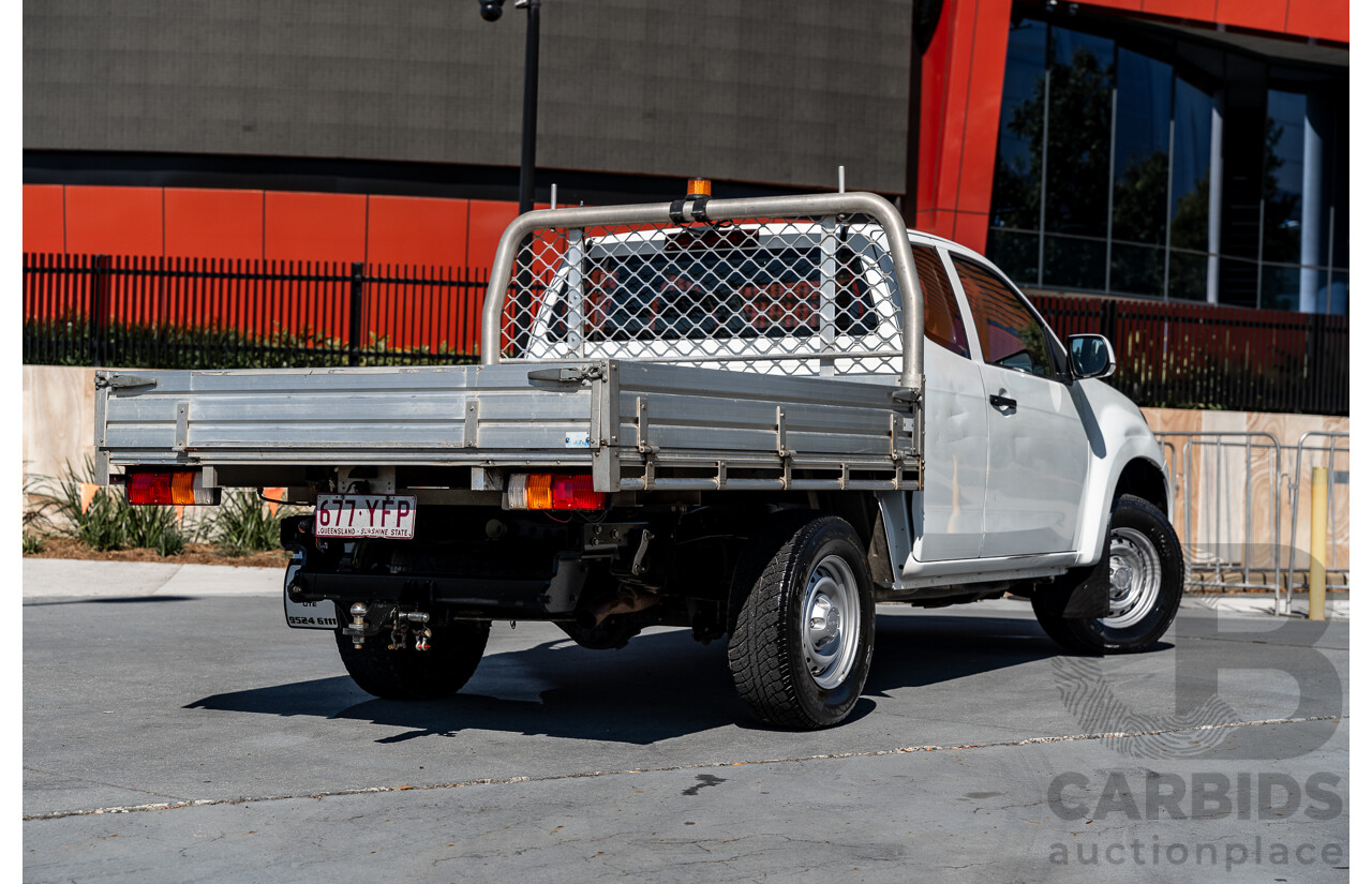 4/2019 Isuzu D-Max SX (4x4) TF MY19 Space C/Chas Splash White Turbo Diesel 3.0L