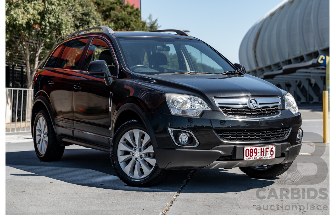 11/2014 Holden Captiva 5 LT CG MY15 4d Wagon Carbon Flash Metallic Black 2.4L