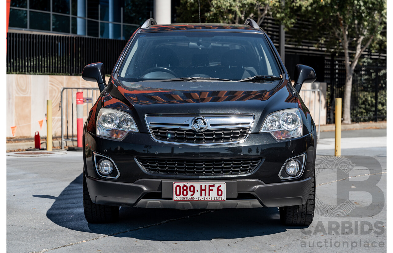 11/2014 Holden Captiva 5 LT CG MY15 4d Wagon Carbon Flash Metallic Black 2.4L