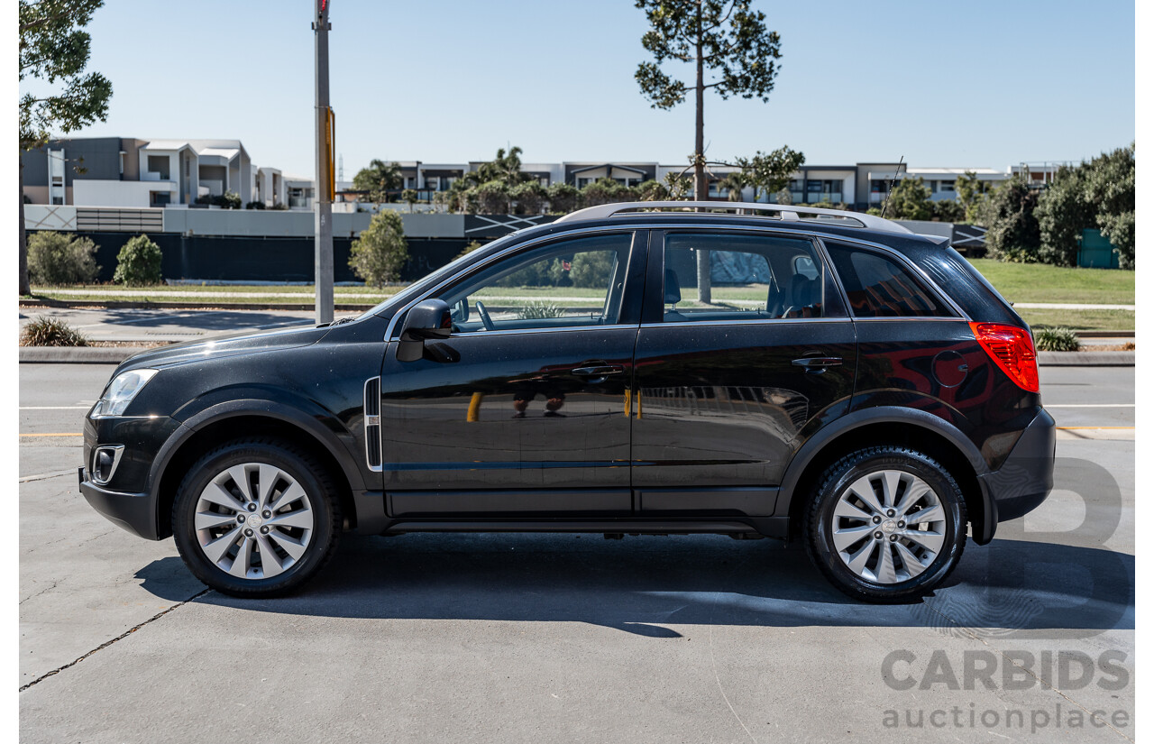 11/2014 Holden Captiva 5 LT CG MY15 4d Wagon Carbon Flash Metallic Black 2.4L