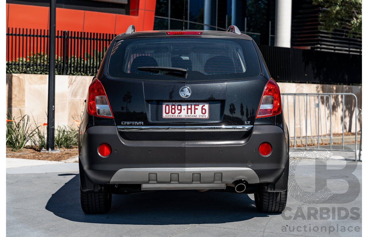 11/2014 Holden Captiva 5 LT CG MY15 4d Wagon Carbon Flash Metallic Black 2.4L