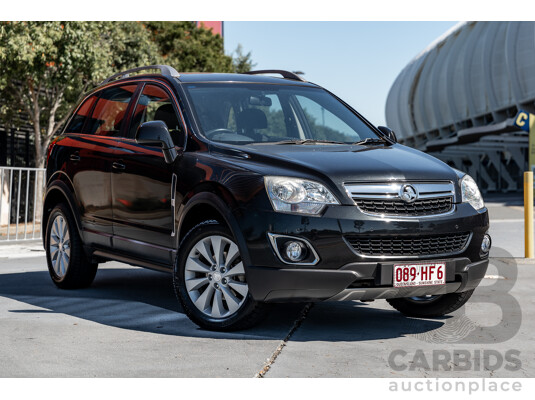 11/2014 Holden Captiva 5 LT CG MY15 4d Wagon Carbon Flash Metallic Black 2.4L