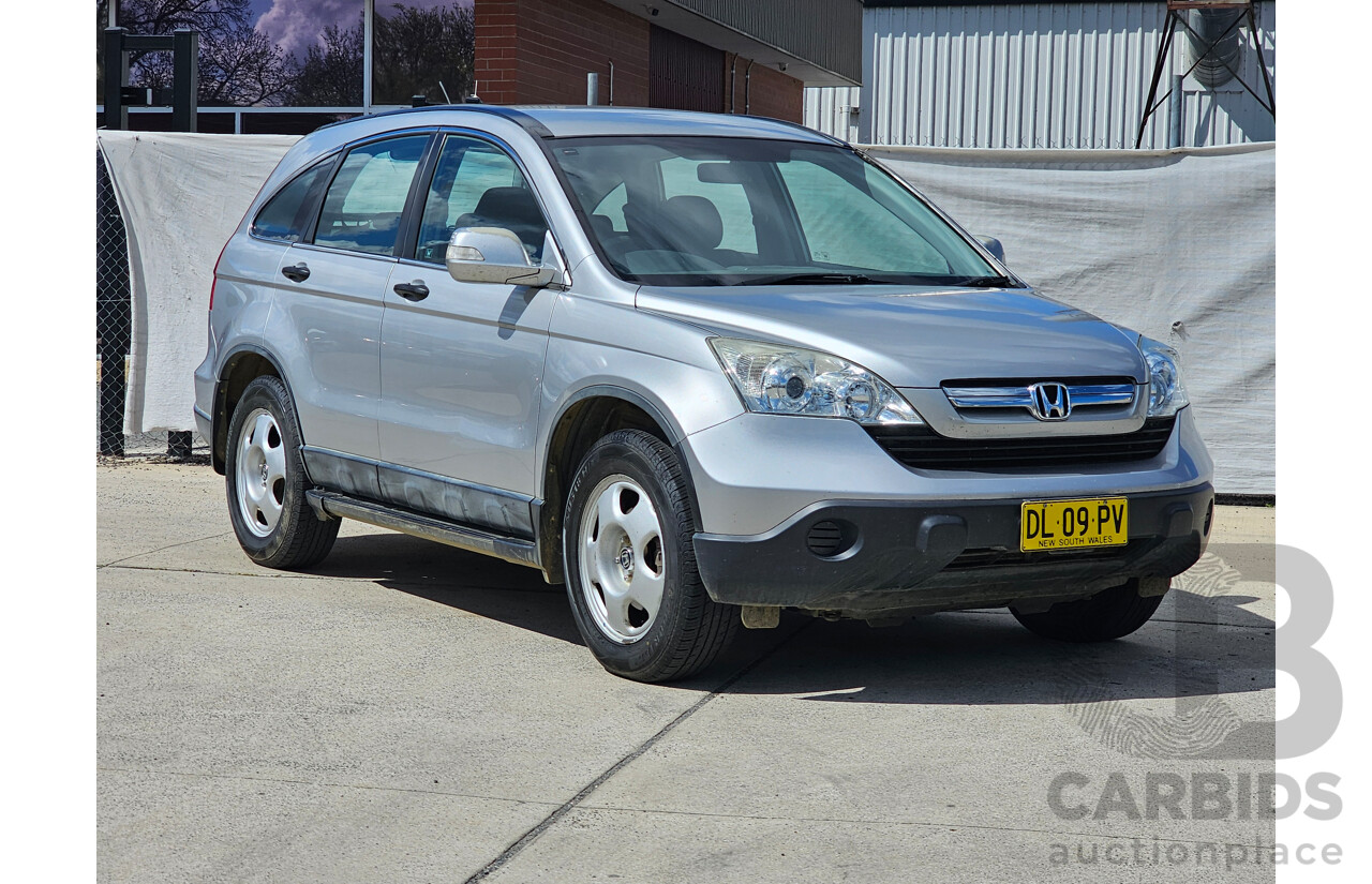 8/2007 Honda CRV (4x4) 2005 UPGRADE 4d Wagon Silver 2.4L