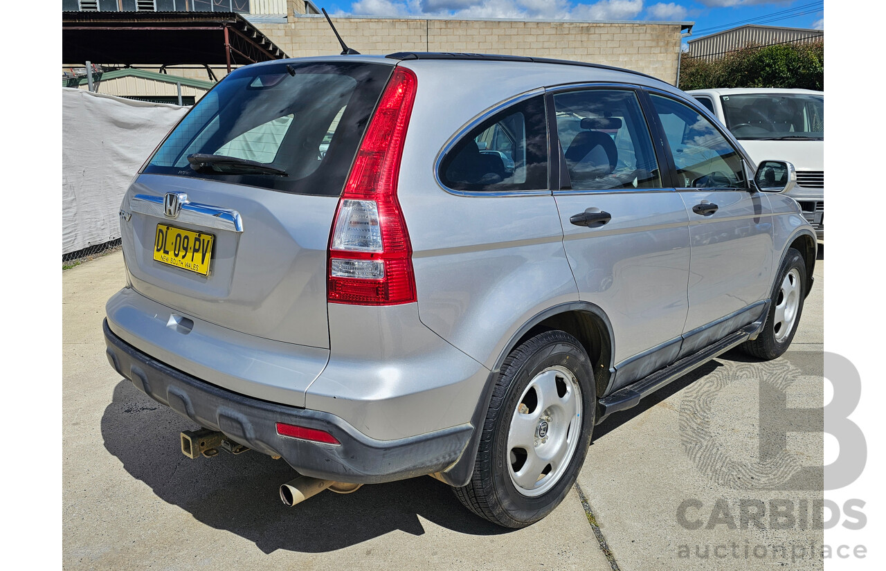 8/2007 Honda CRV (4x4) 2005 UPGRADE 4d Wagon Silver 2.4L