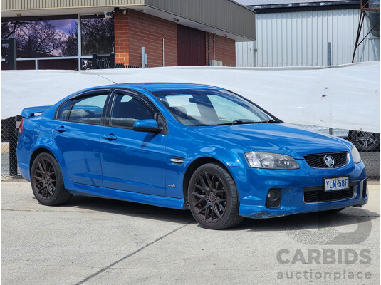 6/2012 Holden Commodore SV6 VE II MY12 4d Sedan Blue 3.6L