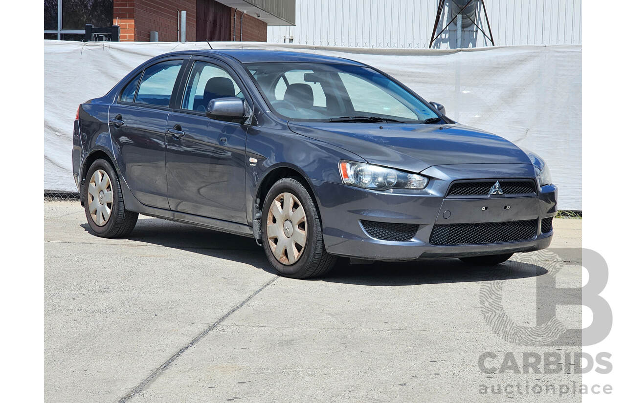 10/2007 Mitsubishi Lancer ES CH MY07 4d Sedan Grey 2.4L