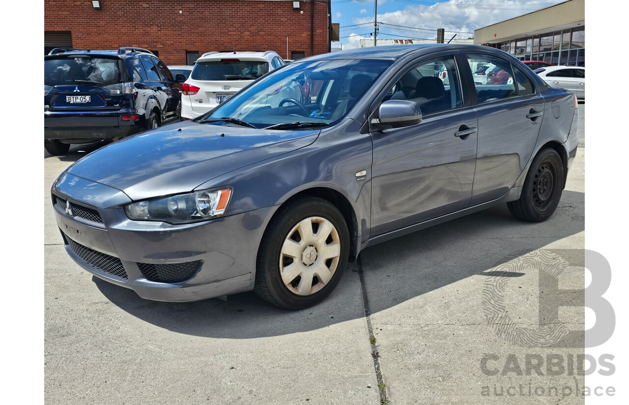 10/2007 Mitsubishi Lancer ES CH MY07 4d Sedan Grey 2.4L