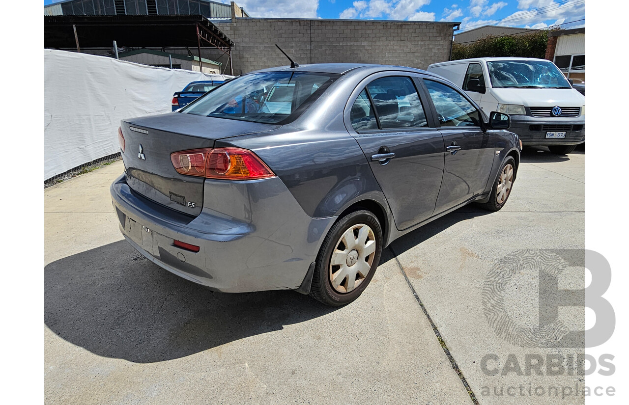 10/2007 Mitsubishi Lancer ES CH MY07 4d Sedan Grey 2.4L