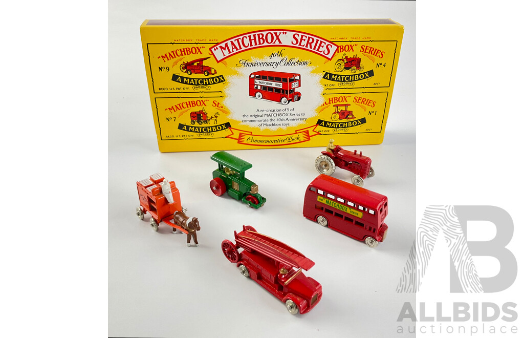 Matchbox 40th Anniversary Commemorative Pack