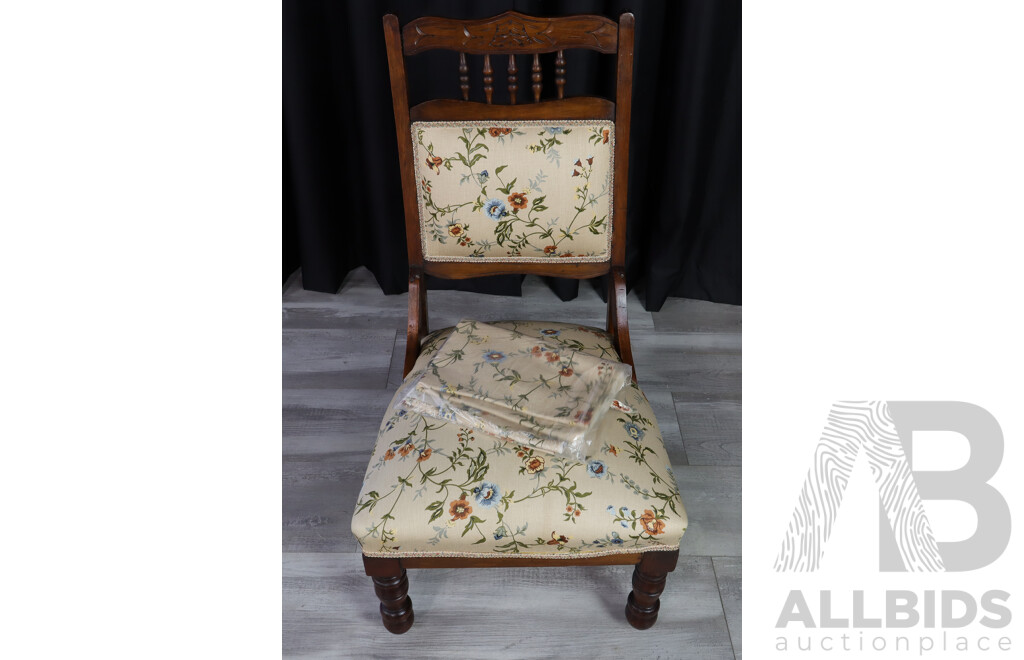 Pair of Edwardian Matched Sitting Room Chairs