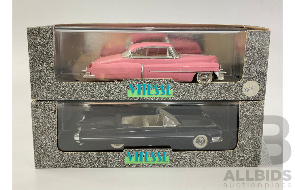 Vintage Vitesse Cadillac's, 1950 Sedan and 1959 Convertible