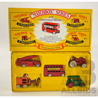 Matchbox 40th Anniversary Commemorative Pack