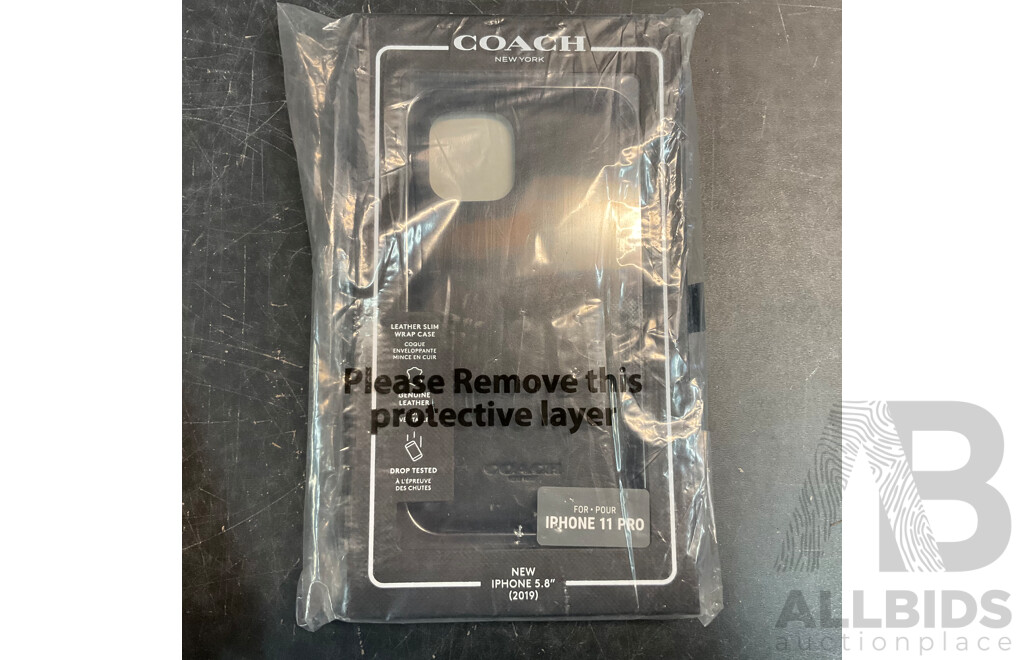 OTTER BOX Screen Protector for IPhone 12 Pro MAX & COACH, GUESS Phone Case for IPHONE - Lot of 28