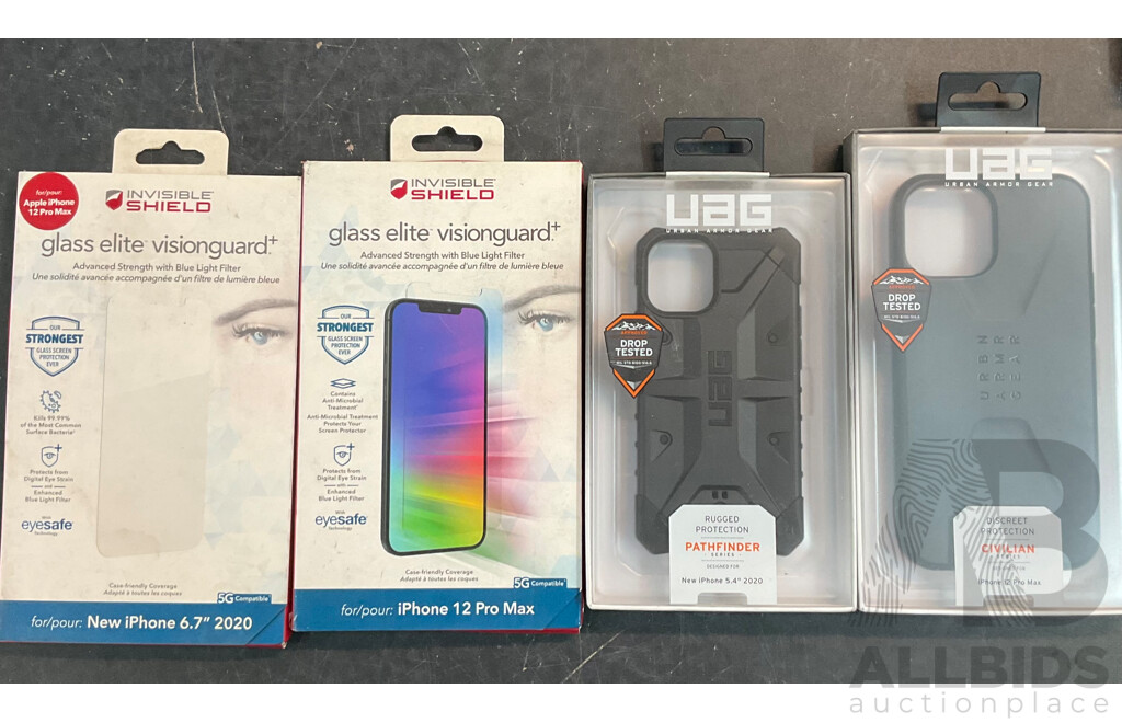 KATE SPADE, UAG, INCIPIO & Assorted of  Phone Case & Screen Protector for IPHONE  6/7/8, Xs,12,13 Series