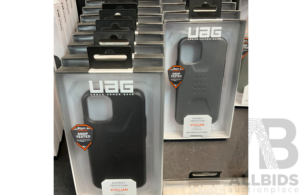 UAG,TECH21, INVISIBLE SHIELD & Assorted of Phone Case & Screen Protector for IPhone X,11,12,14 Series