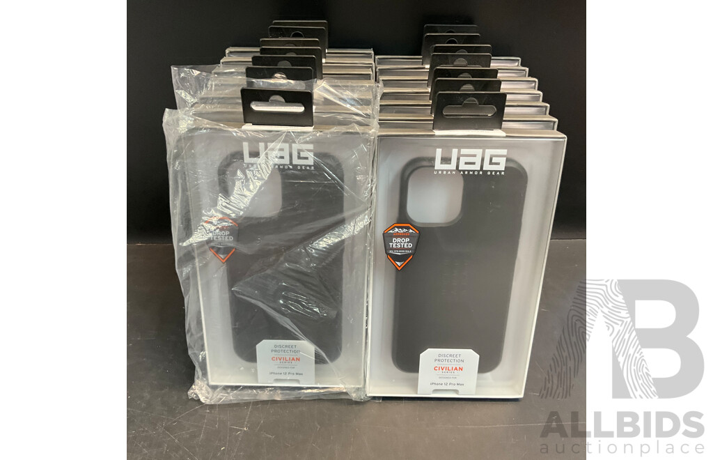 UAG,TECH21, INVISIBLE SHIELD & Assorted of Phone Case & Screen Protector for IPhone X,11,12,14 Series