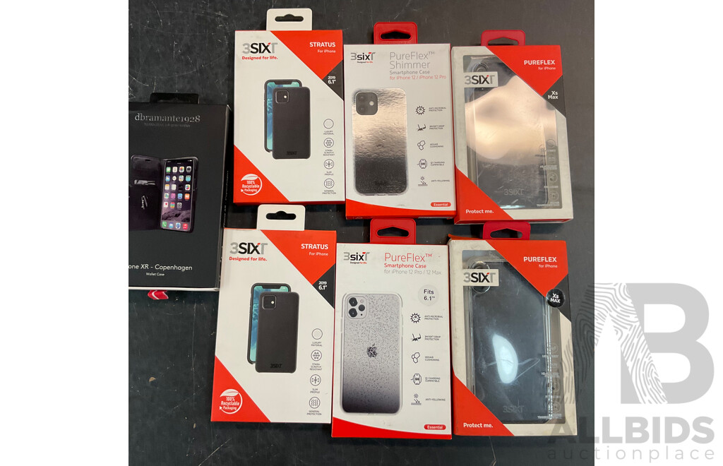 UAG,TECH21, INVISIBLE SHIELD & Assorted of Phone Case & Screen Protector for IPhone X,11,12,14 Series