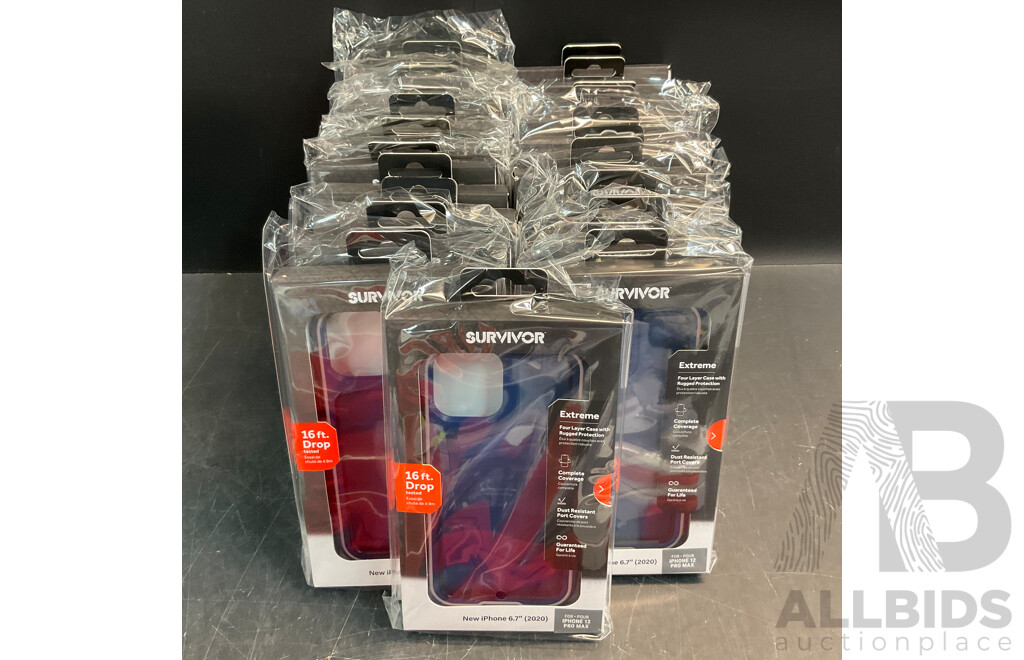 TECH21, UAG, SURVIVOR & Assorted of Phone Case for IPhone X,12,11, Series & More