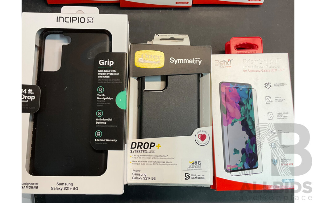 3SIXT Phone Case for Galaxy A52 & OTTER BOX Phone Case for Galaxy S10 & Assorted of Phone Case /Screen Protector for Galaxy and Google Series