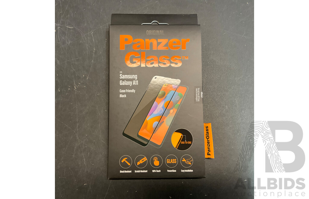 PANZER GLASS Screen Protector for Samsung Galaxy A11 - LOT of 190