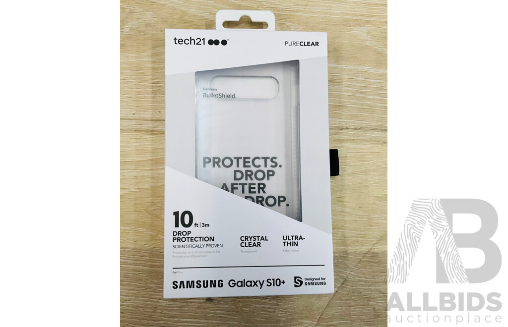 TECH21,3SIXT, INVISBLE SHIELD & Assorted of Phone Case & Screen Protector for Galaxy S21 Series, Note 10 and More