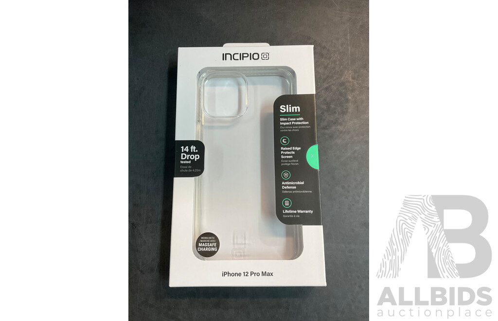 INCIPIO IPhone 12 Pro Max Phone Cases - Lot of 103