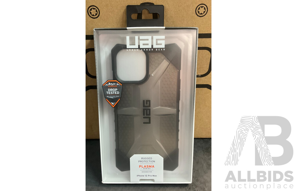 UAG Apple Millenium 3 IPhone 12 Pro Max Phone Cases Plasma-Ash Design - Lot of 64 - ORP $3,840.00