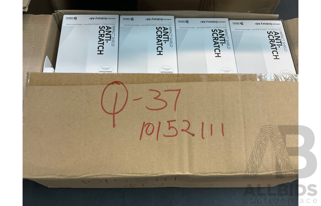 Tech21 Samsung Galaxy A8+ Screen Protectors - Lot of 105 - ORP $3,150.00