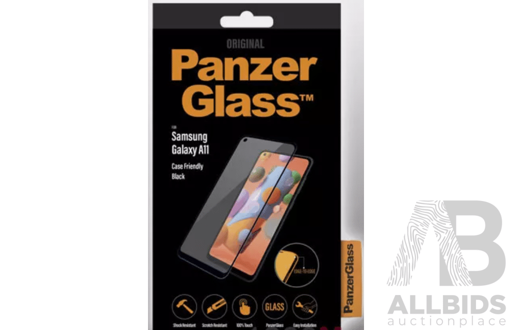 PanzerGlass Screen Protectors for Samsung Galaxy A11 - Lot of 200 - ORP $4,000