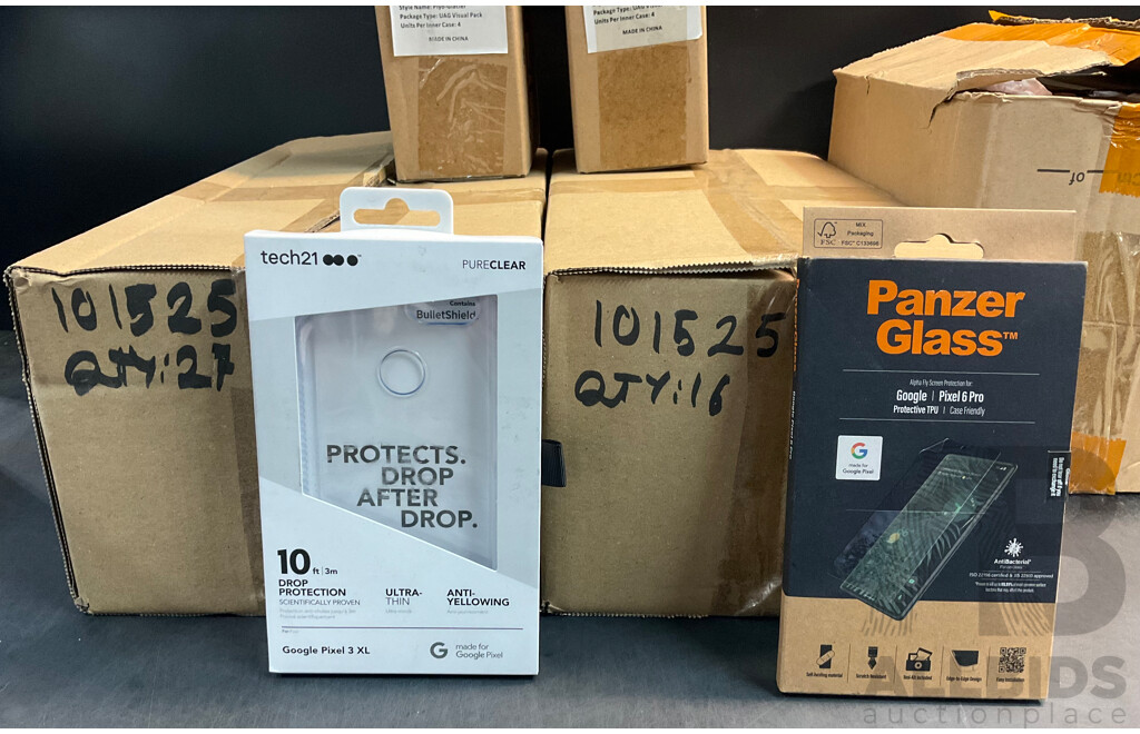 Google Pixel 3 Phone Cases and Screen Protectors - Tech21, Panzer Glass, UAG