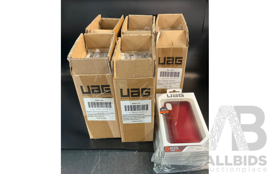 Tech21,UAG Assorted of Smartphone Case for IPhoneXs MAX & IPhone X - Lot of 60