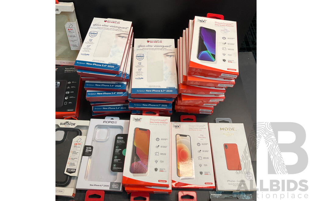 Assorted of Phone Case & Screen Protector for IPHONE